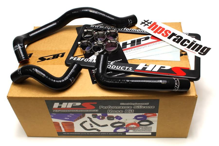 Black Silicone Heater Hose Kit T22671