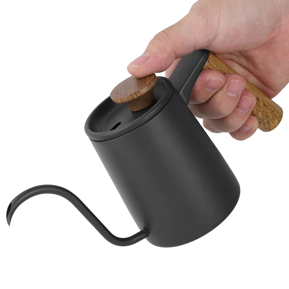 350ml Stainless Steel Gooseneck Drip Coffee Pot O82018