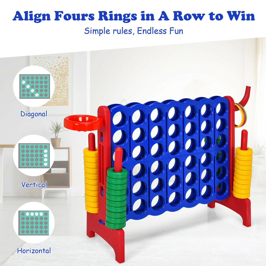Giant Game Set Basketball Hoop & Ring Game W3148