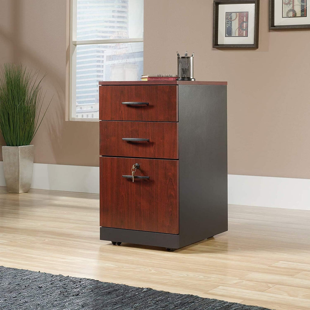 3 Drawer File Storage Cabinet in Classic Cherry M92461