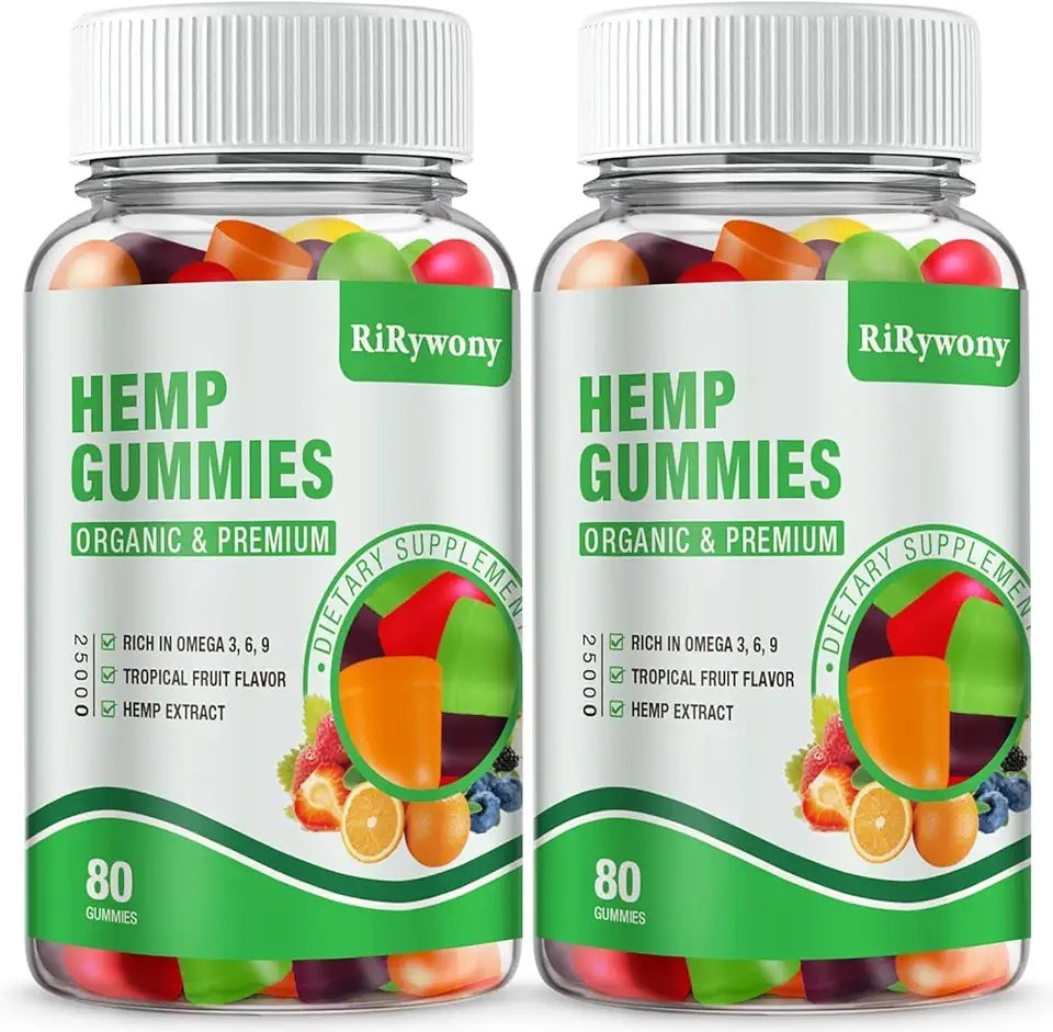 Hemp Gummies 2 Packs 160 Counts Vegan I815708