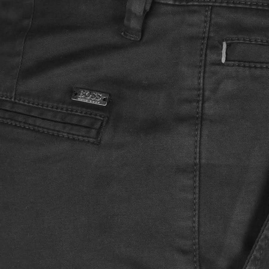 Black Regular Chinos L6784