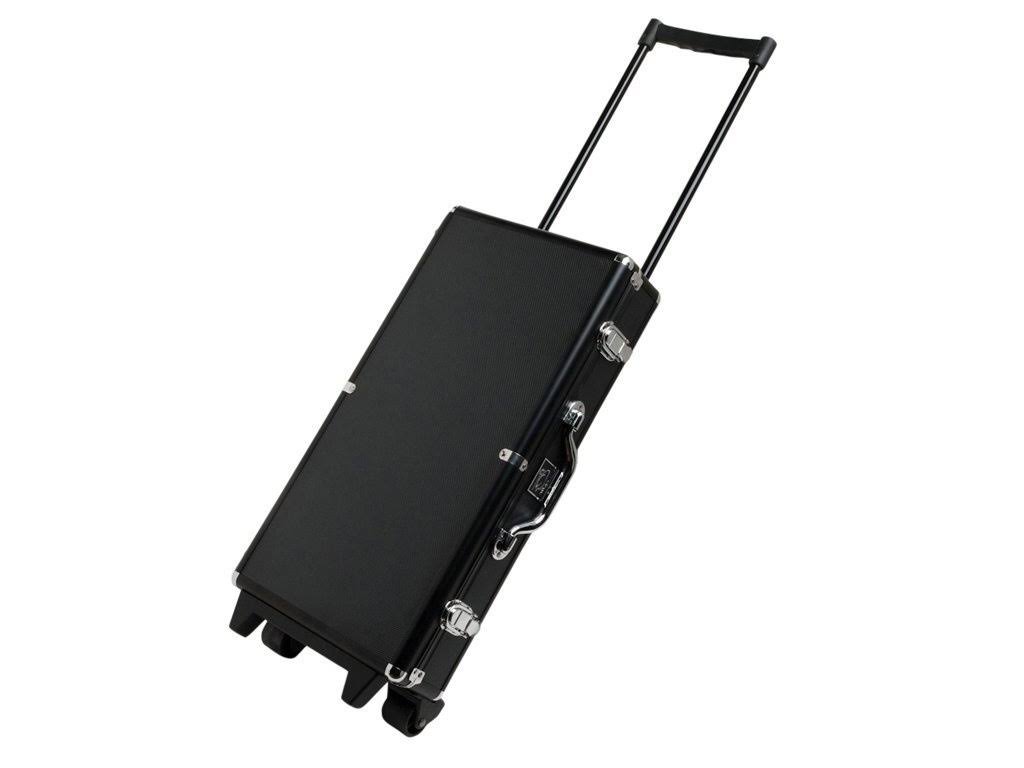 Ivory Tiles - Wheeled Aluminum Case - Black H376117
