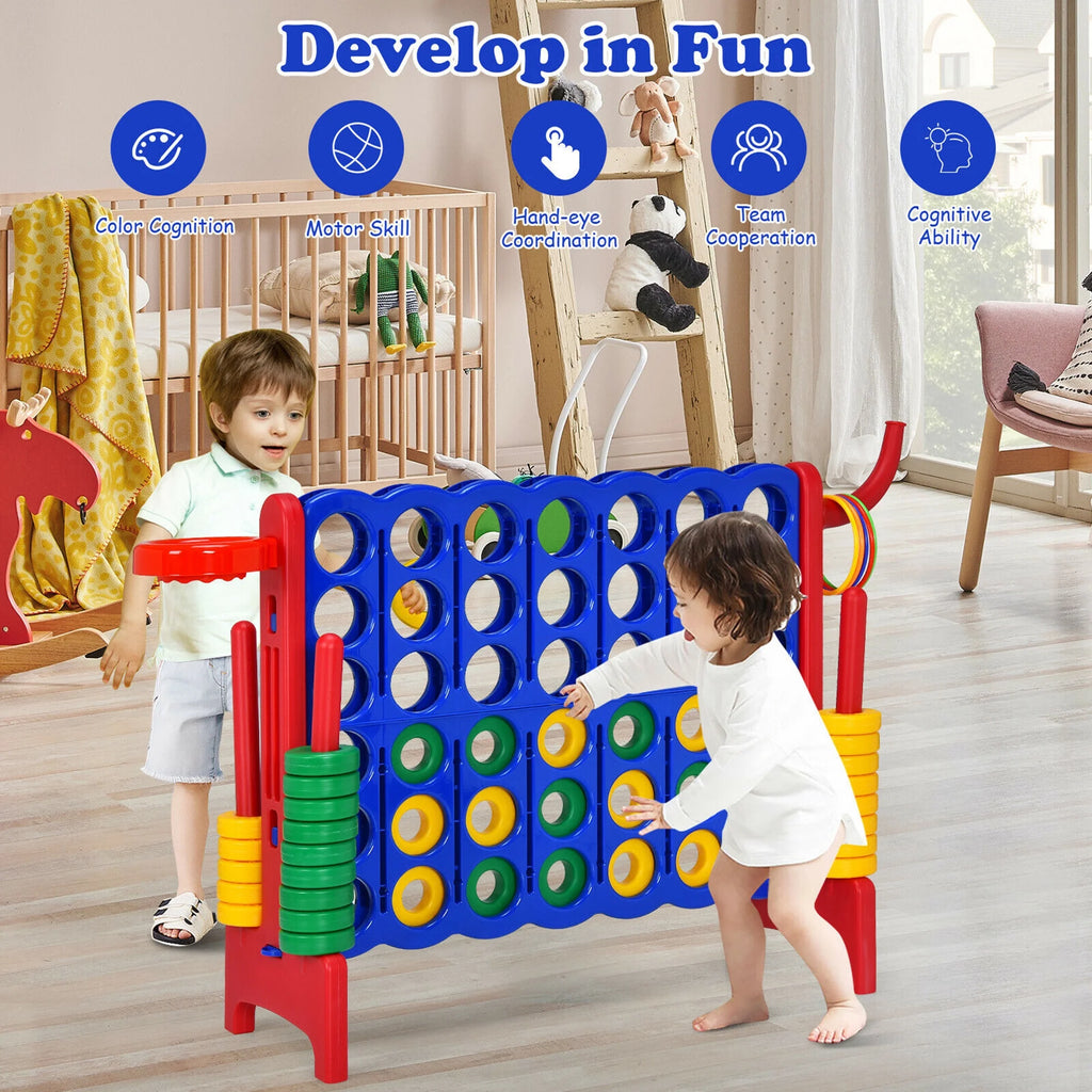 Giant Game Set Basketball Hoop & Ring Game W3148