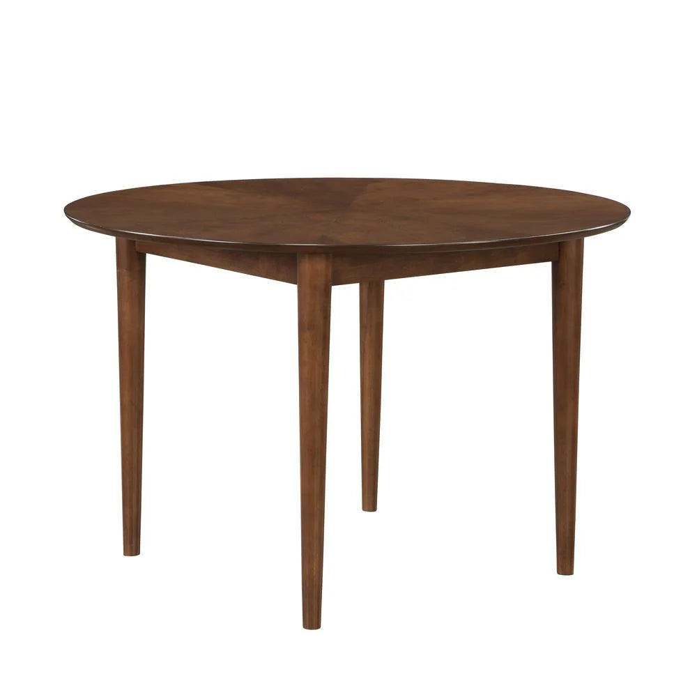 Burnt Orange Velvet 5-Piece Dining Set C51396