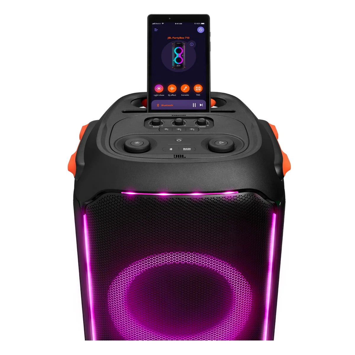 Portable Bluetooth Party Speaker with Built-in Light P5930