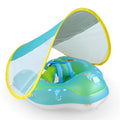 Inflatable Baby Swim Ring with Removable Canopy E804