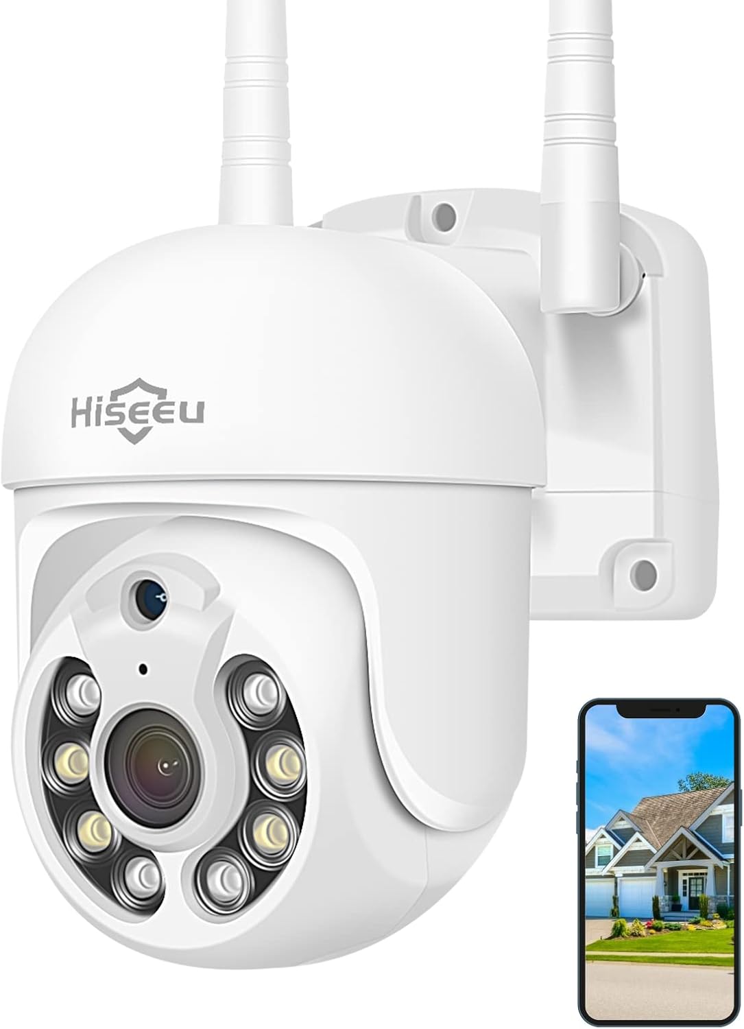 3MP Outdoor Wireless Security Camera with Floodlights Z218