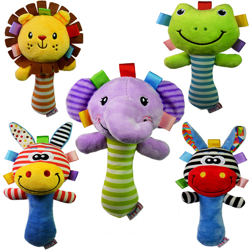Giraffe Plush Rattle Toy for Infant M5720
