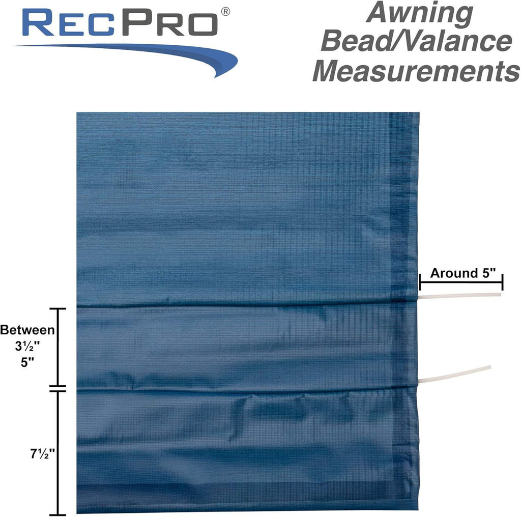 Tan Heat Sealed RV Awning Fabric Replacement 20 Foot J743