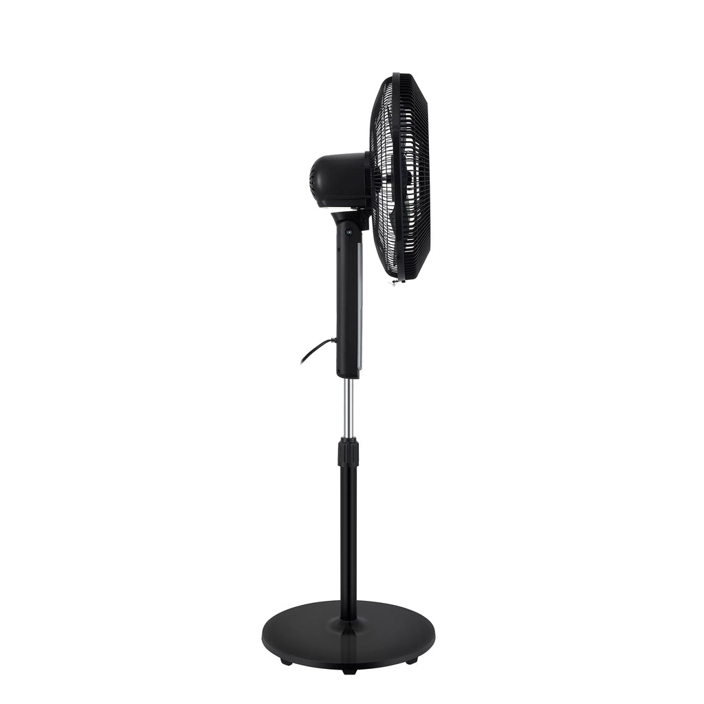 16-inch Smart Pedestal DC Fan with Wi-Fi, Black P436181