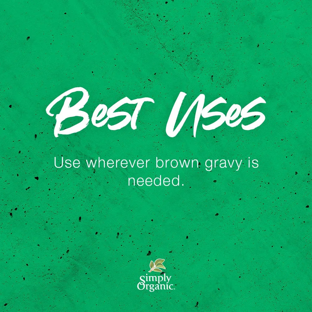 Organic Vegetarian Brown Gravy Mix 1 oz Pack of 12 N59293