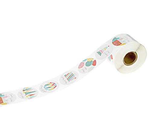 500 Multicolor Christmas Stickers Z458089