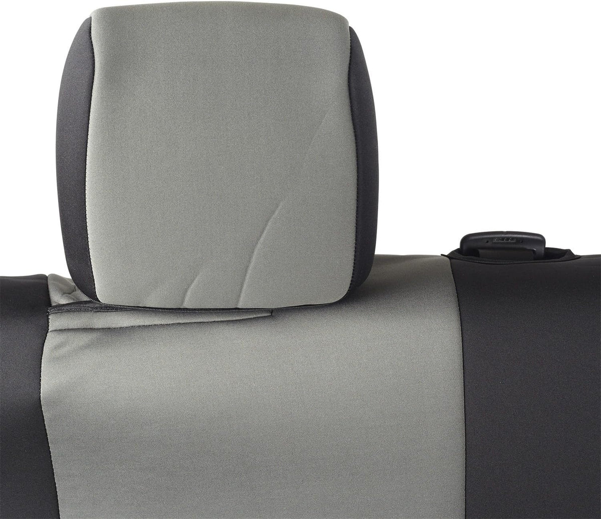 Black/Charcoal Neoprene Seat Cover Set T82397