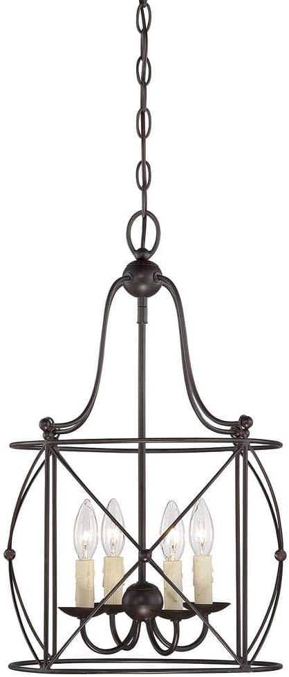 English Bronze 4-Light Foyer R896685