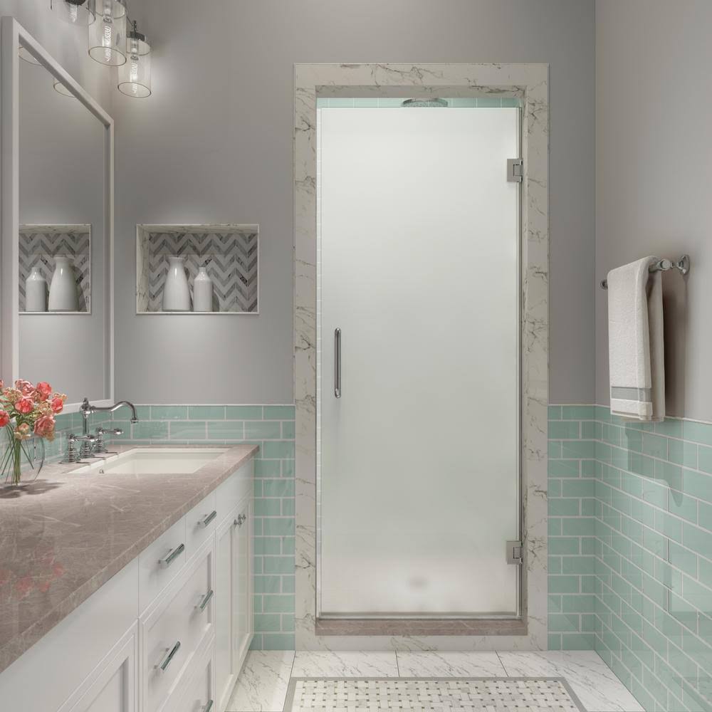 Polished Chrome Frameless Shower Door N26532