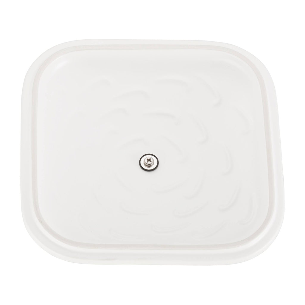 Matte White Square Covered Baking Dish M86832