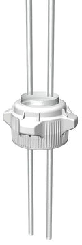 80mm Polypropylene White Cap L60028