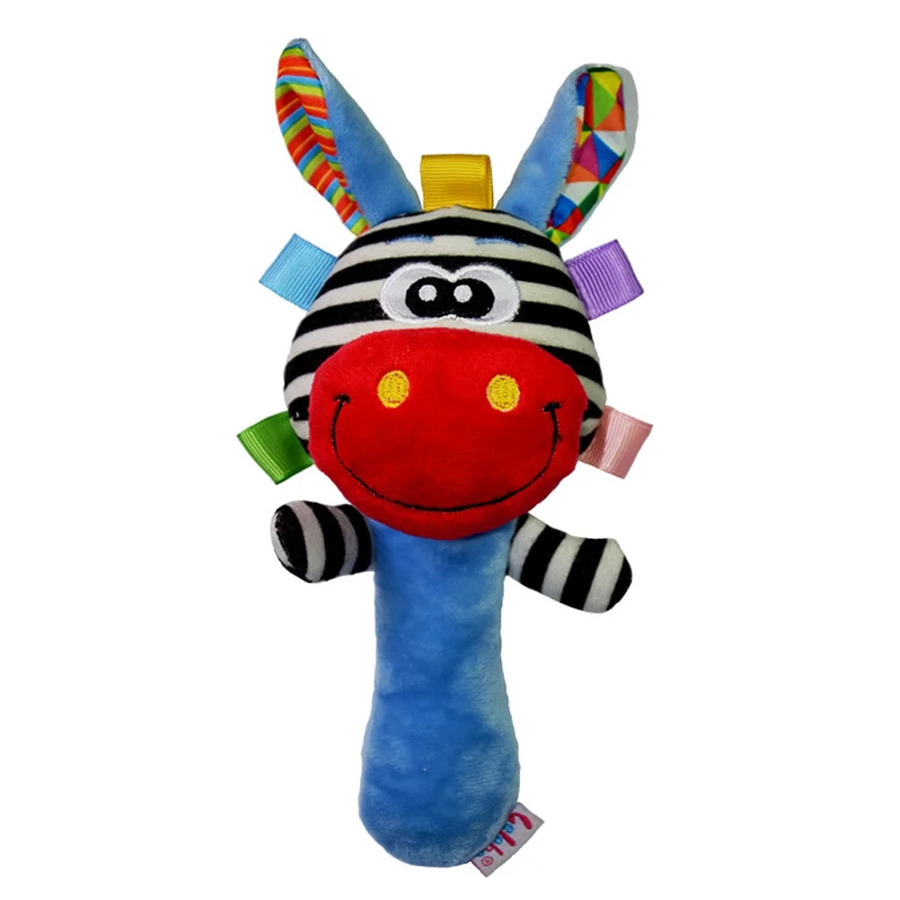 Giraffe Plush Rattle Toy for Infant M5720