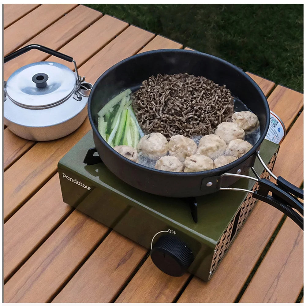 2000W Portable Outdoor Camping Metal Stove with Storage Bag P108