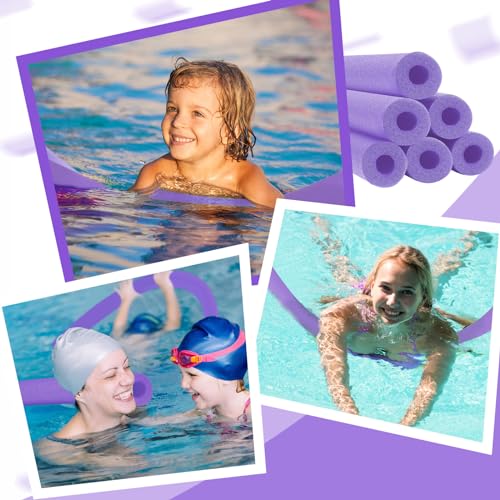 6 Pack Hollow Foam Pool Noodles Z89511
