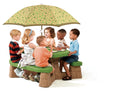 Kids Picnic Table with Umbrella P84559