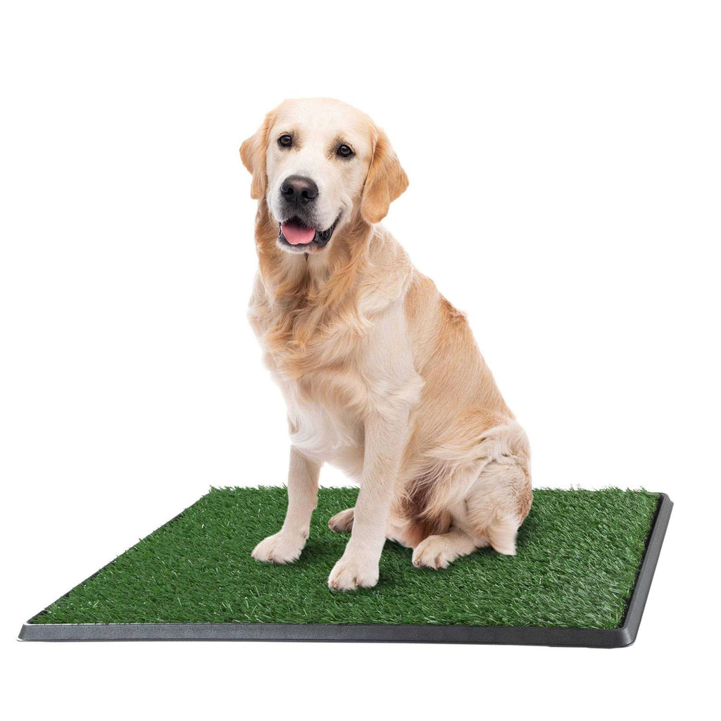 Artificial Grass Dog Potty Pad with Tray G433