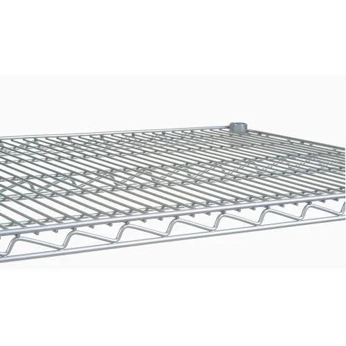 Silver Epoxy 4 Tier Wire Shelving Starter Unit C728