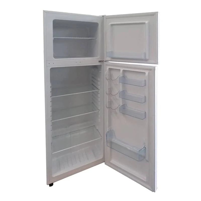 24x22 Top Freezer Refrigerator with 10 Cu. ft. Capacity Reversible Doors Adjustable Glass Shelves White S59116