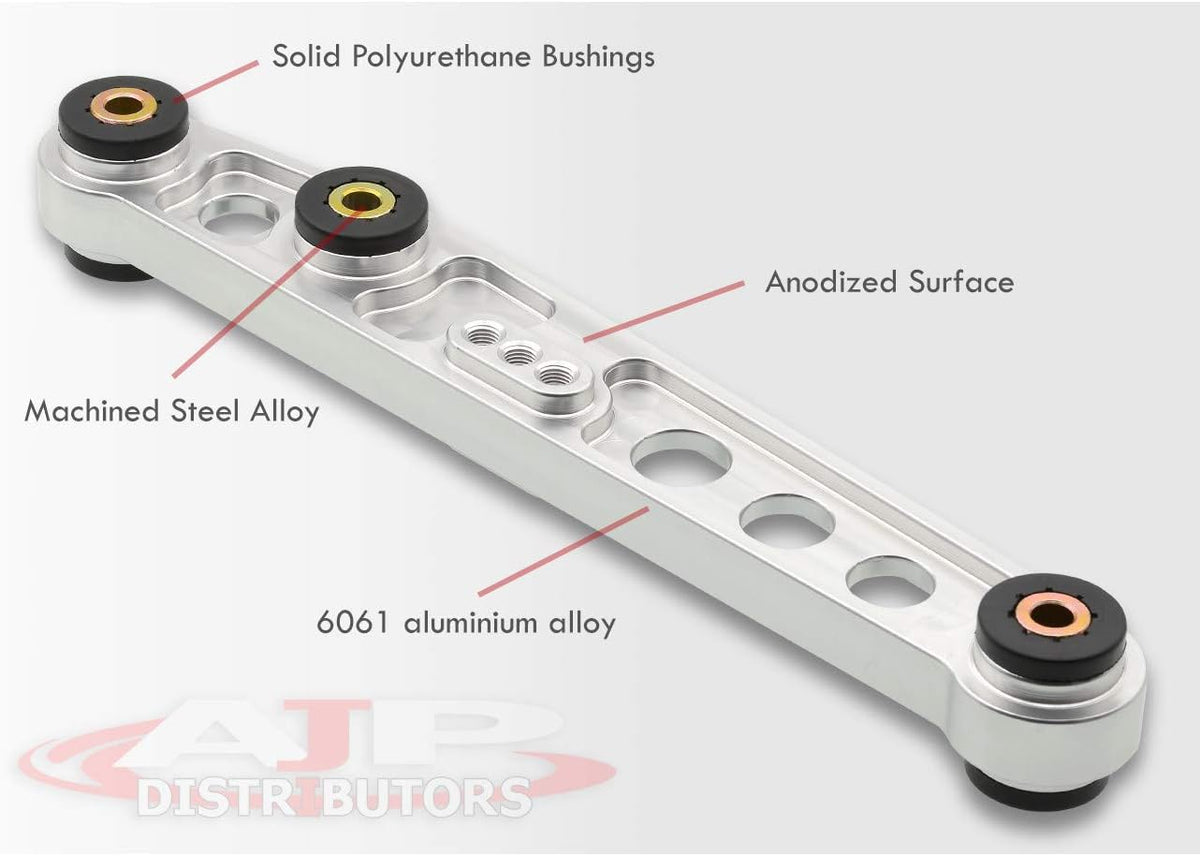 Rear Lower Aluminum Control Arms with Polyurethane Bushings Pack of 2 W979