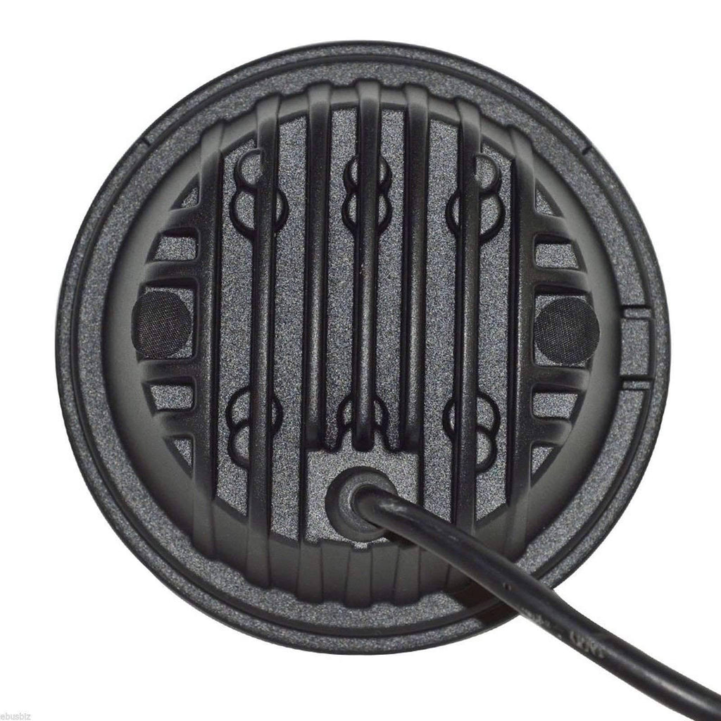 Black 4.5 inch Round LED Passing Lamp Kit I4462