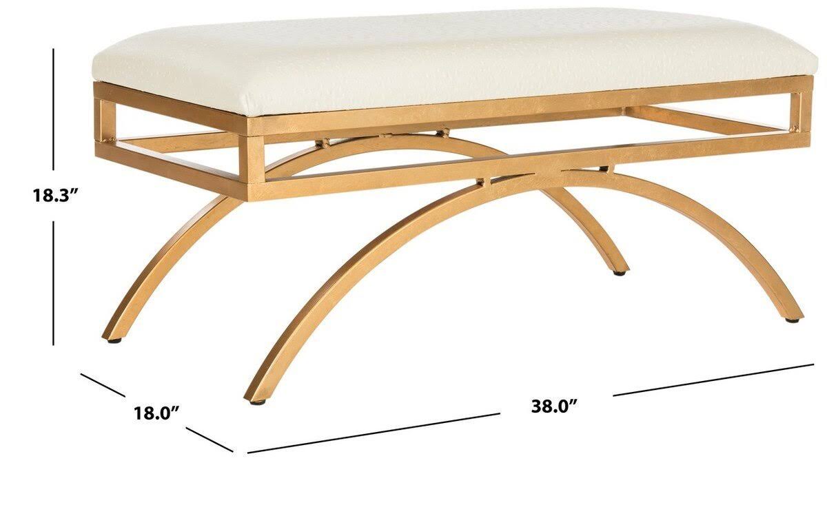 Navy / Gold Arc Bench D64236