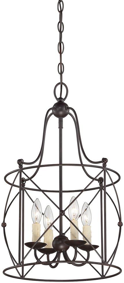 English Bronze 4-Light Foyer R896685