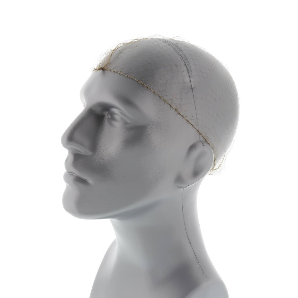 Light Brown Lightweight Nylon Hairnet, Case of 1440 C46236