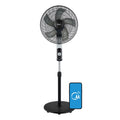 16-inch Smart Pedestal DC Fan with Wi-Fi, Black P436181