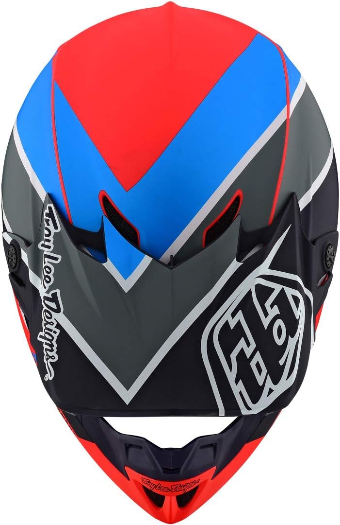 Orange/Navy Youth Helmet with MIPS Z978986