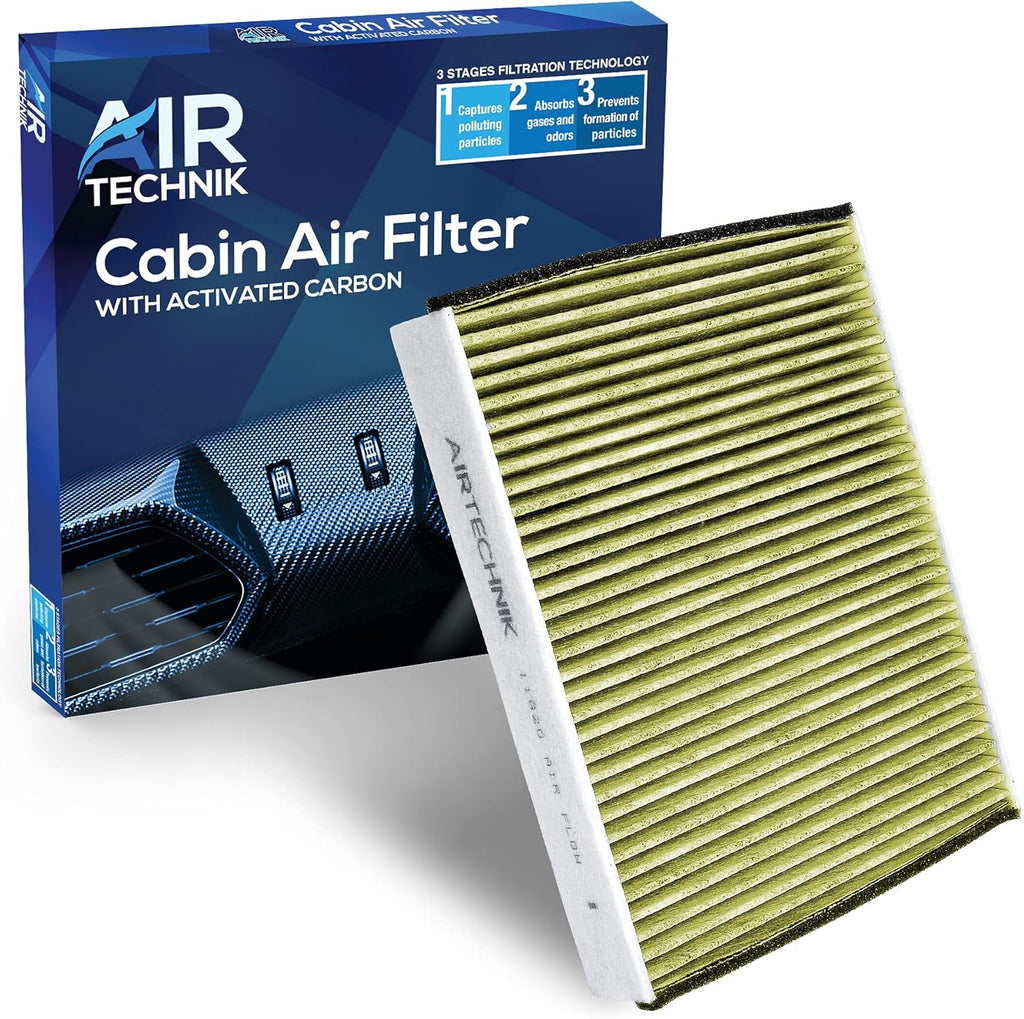 Cabin Air Filter with Activated Carbon Pack of 2 E623538