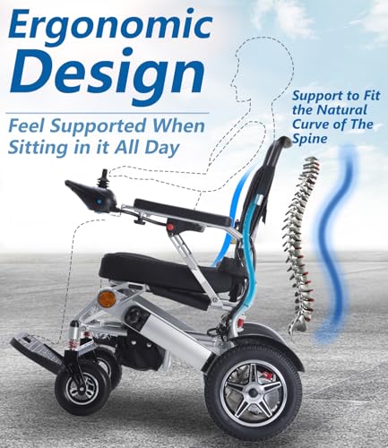 Foldable Reclining Electric Wheelchair G201643