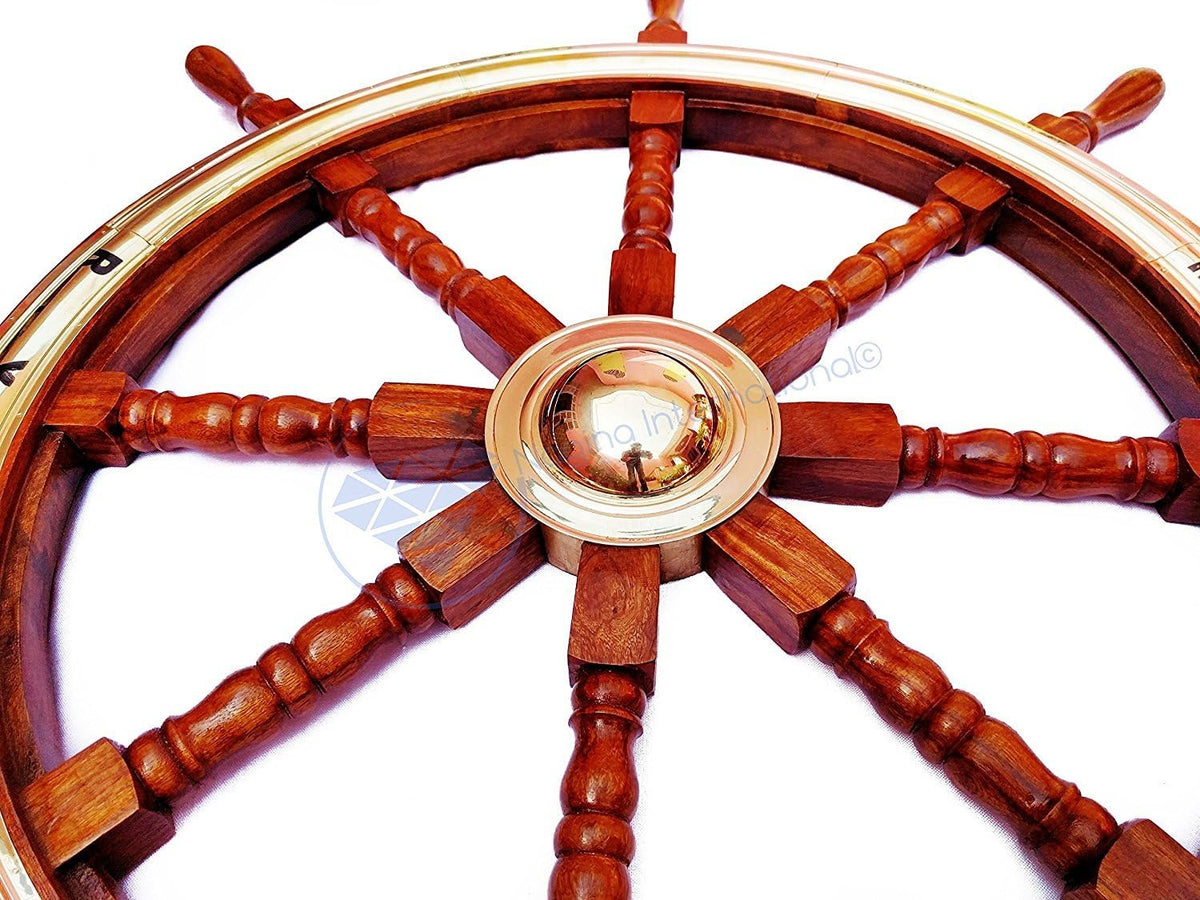 Wooden Ship Wheel (36 Inches) V1272