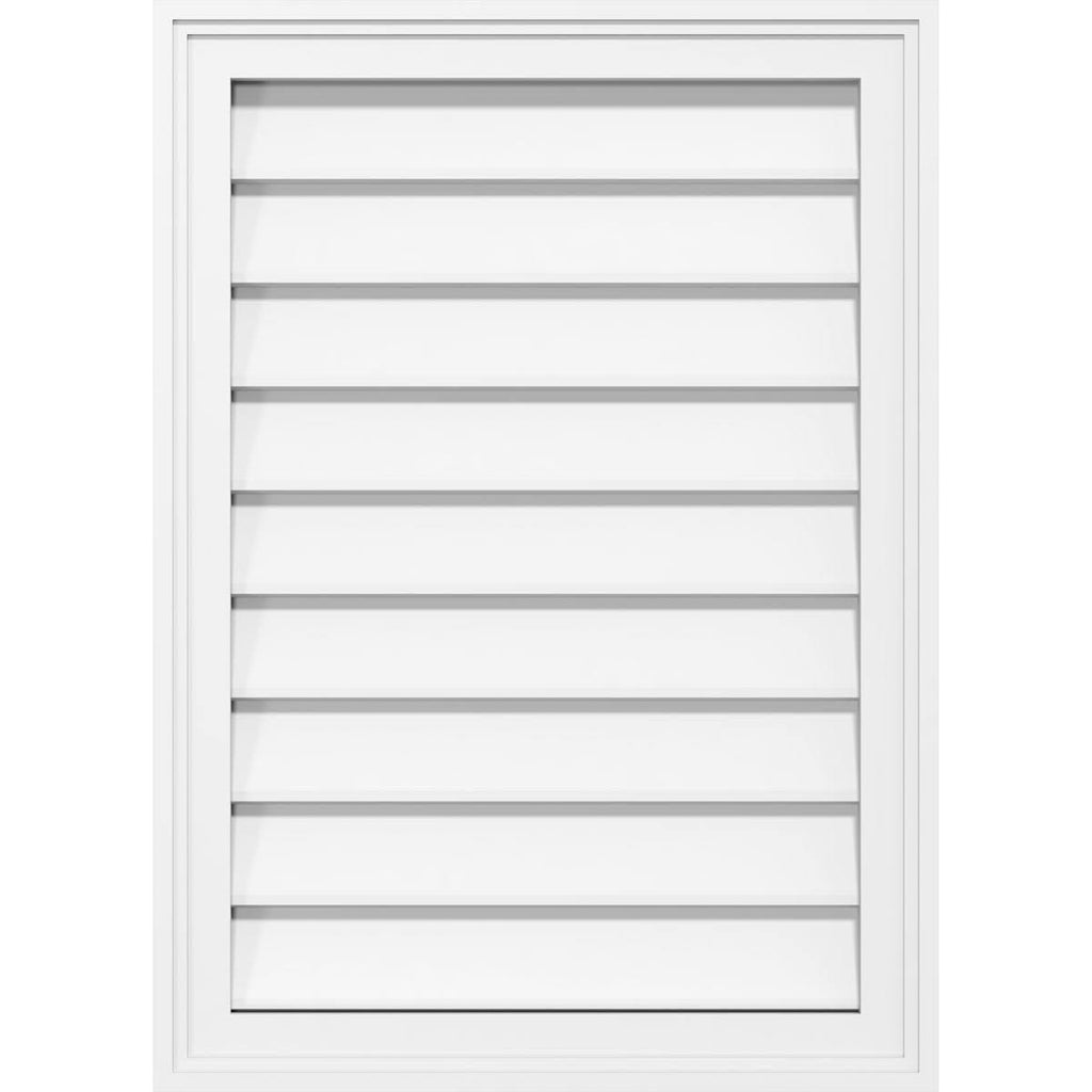 PVC Gable Vent U885