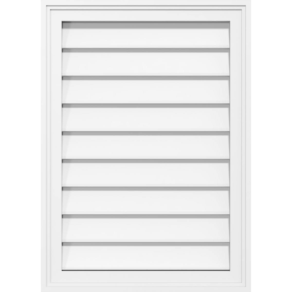 PVC Gable Vent U885
