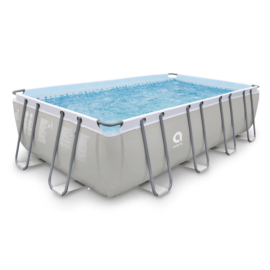 18 x 10 Foot Steel Frame Swimming Pool W3210