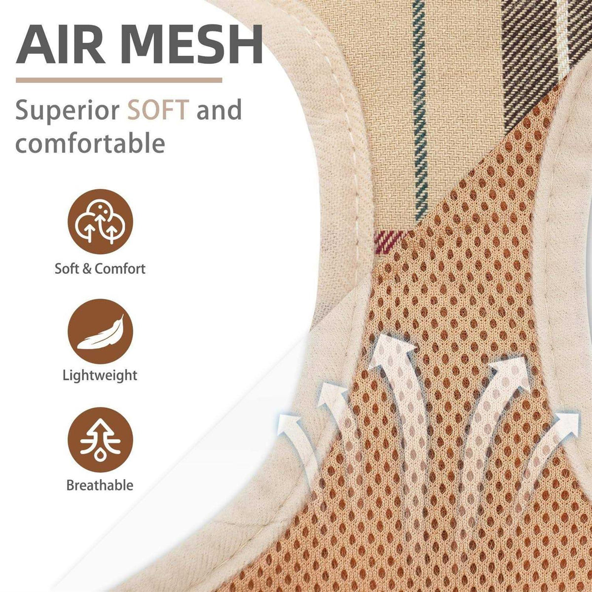 Soft Mesh Padded Dog Harness Z25942