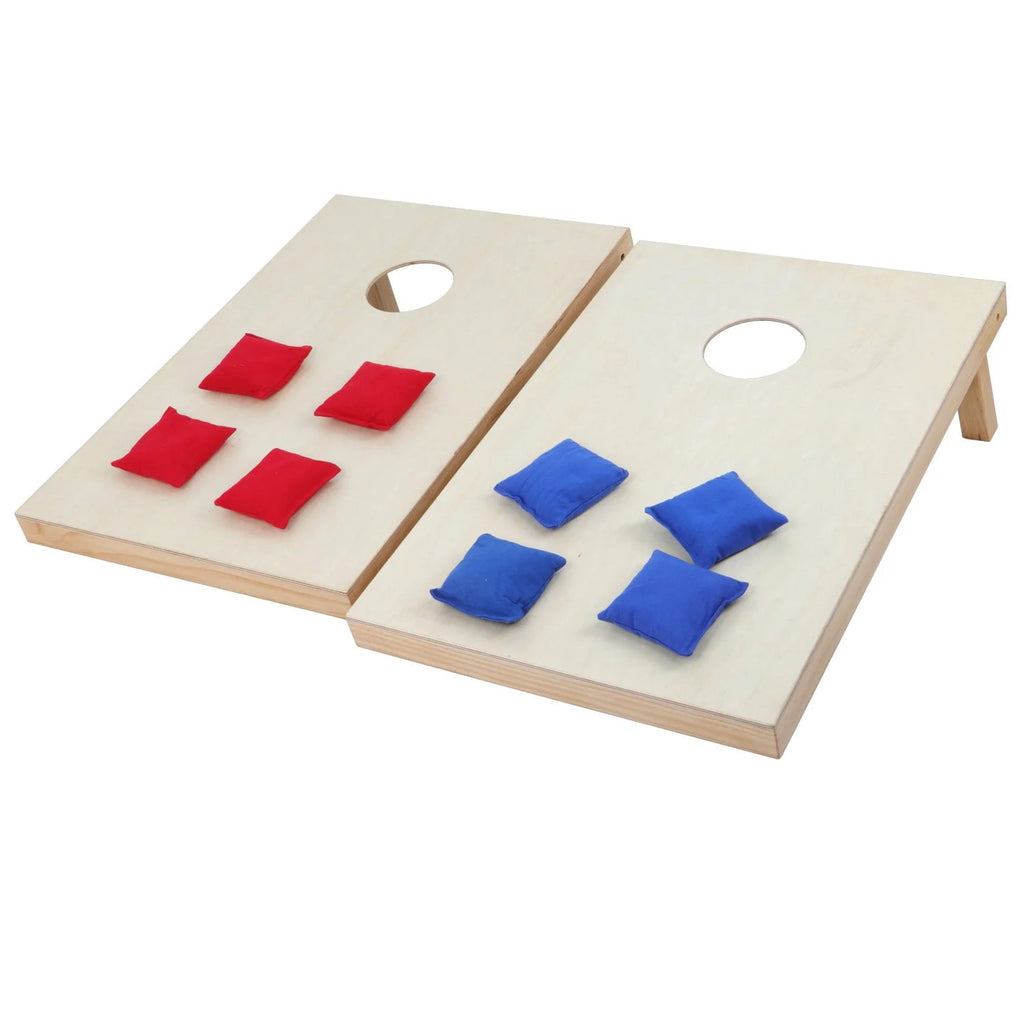 3ft X 2 ft Solid Wood Cornhole Bean Bag Toss Game Set with Carrying Case L895