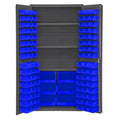 Gray Bin Cabinet D69523