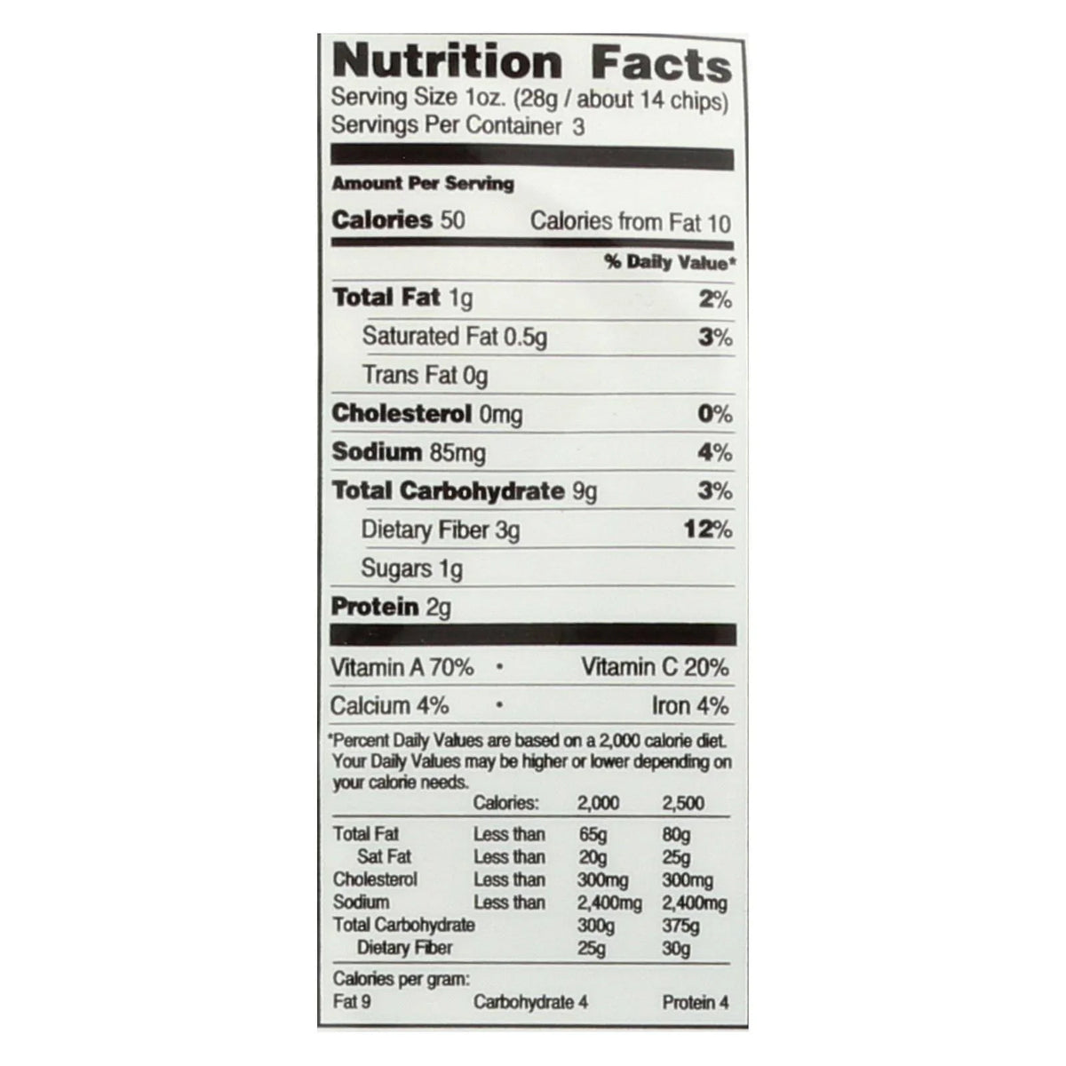 Kale Chips Case of 12 3 oz W297