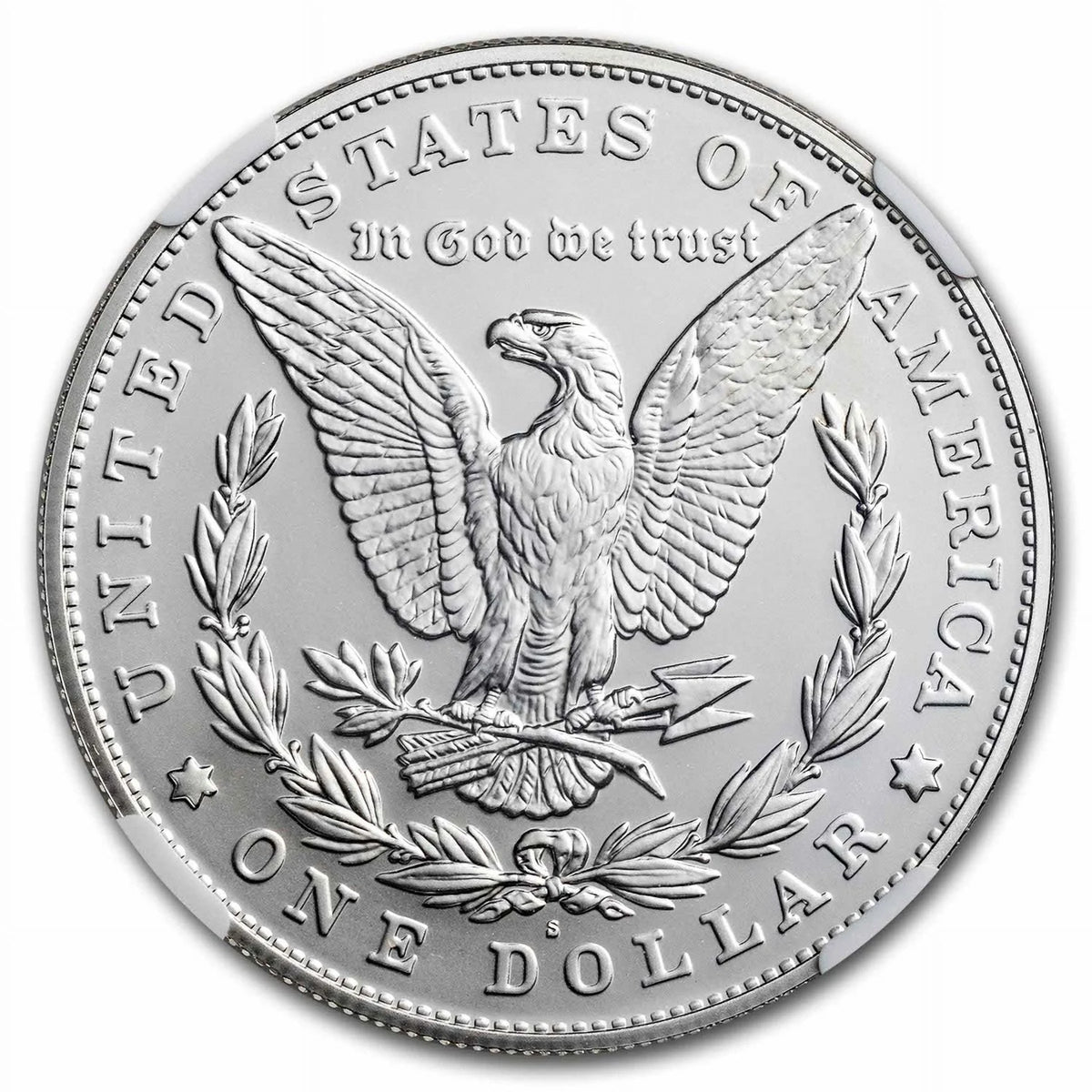 Silver Morgan Dollar MS-70 NGC F616
