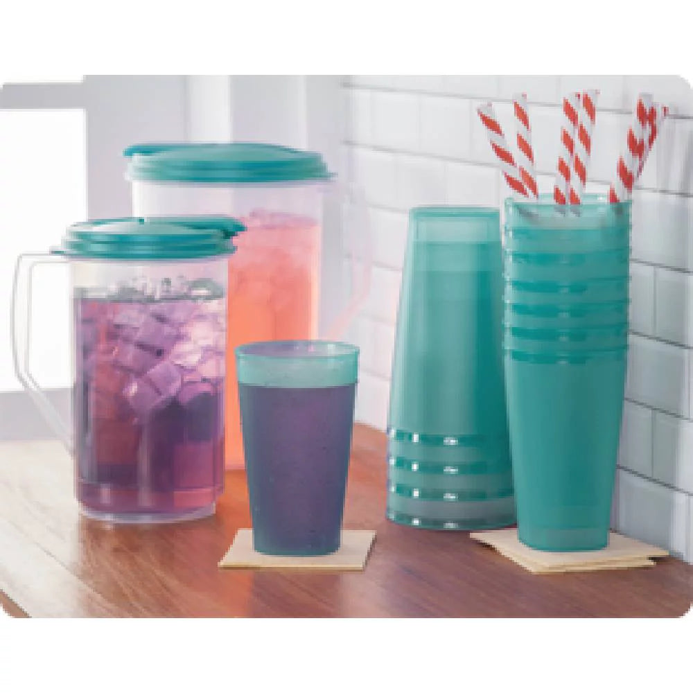 Set of 4 Plastic Tumblers 20 Ounce G12834