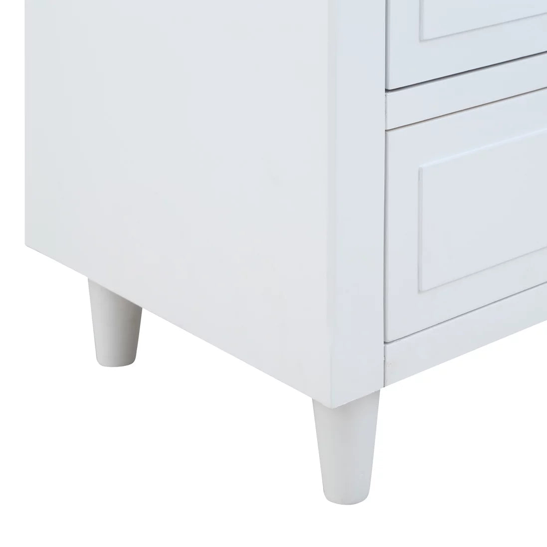 27.9" Oversized 3-Drawer Solid Wood Nightstand K3997