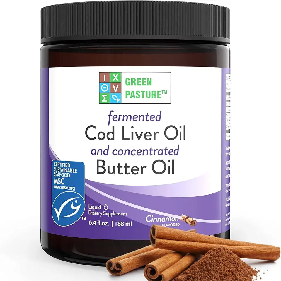 Fermented Cod Liver Oil and Concentrated Butter Oil Cinnamon D42606